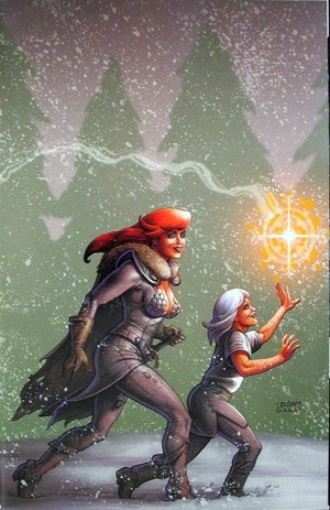 [Red Sonja Holiday Special 2021 (Cover G - Joseph Michael Linsner Virgin Incentive)]