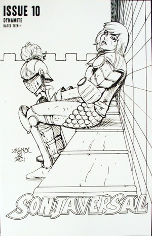 [Sonjaversal #10 (Cover F - Joseph Michael Linsner B&W Incentive)]
