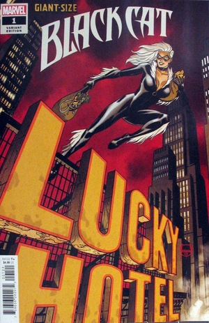 [Giant-Size Black Cat - Infinity Score No. 1 (variant Lucky cover - Dave Johnson)]