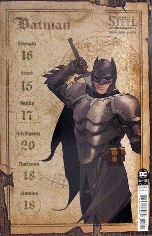[Dark Knights of Steel 2 (variant cardstock character sheet cover - Yasmine Putri)]