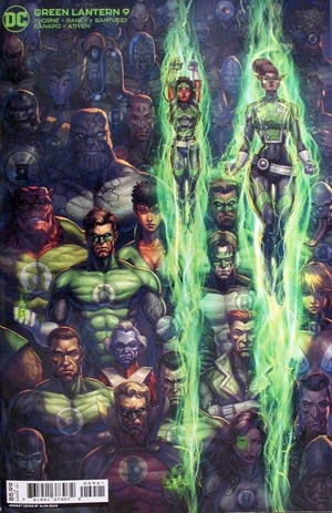 [Green Lantern (series 7) 9 (variant cardstock cover - Alan Quah)]