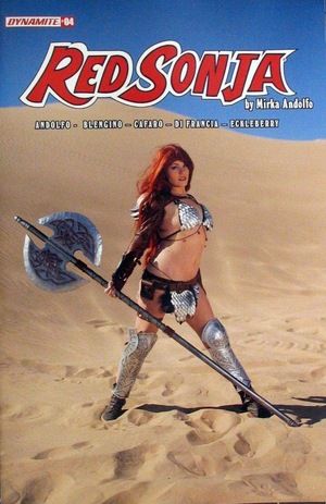 [Red Sonja (series 9) Issue #4 (Cover E - Cosplay)]