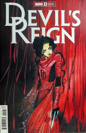 [Devil's Reign No. 1 (1st printing, variant cover - Peach Momoko)]