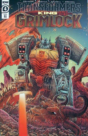[Transformers: King Grimlock #4 (Retailer Incentive Cover - James Stokoe)]