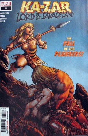 [Ka-Zar - Lord of the Savage Land No. 4 (standard cover - Jesus Saiz)]