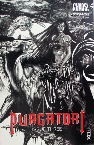 [Purgatori (series 4) #3 (Cover F - Russell Fox B&W Incentive)]