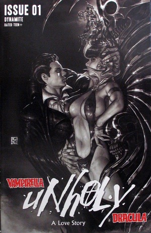 [Vampirella / Dracula - Unholy #1 (Cover J - Kyuyong Eom B&W Incentive)]