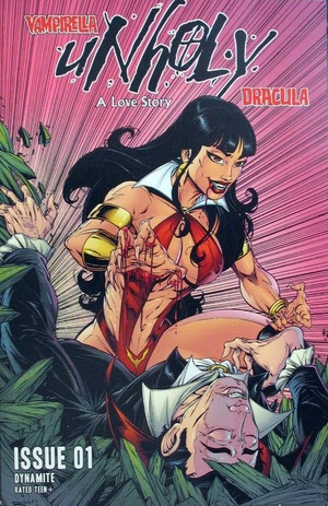 [Vampirella / Dracula - Unholy #1 (Cover T - Jamie Biggs McFarlane Homage)]