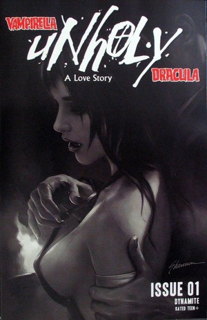 [Vampirella / Dracula - Unholy #1 (Cover Y - Shannon Maer B&W Incentive)]