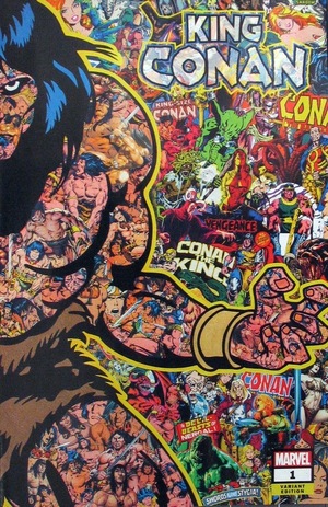 [King Conan (series 2) No. 1 (variant collage cover - Mr. Garcin)]