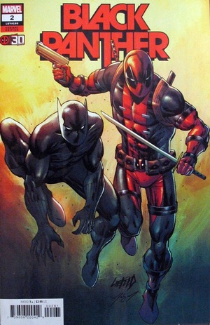[Black Panther (series 8) No. 2 (variant 30 Years of Deadpool cover - Rob Liefeld)]