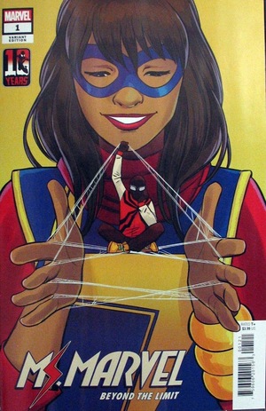 [Ms. Marvel - Beyond the Limit No. 1 (variant 10 Years of Miles Morales cover - Natacha Bustos)]