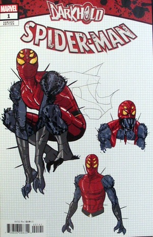 [Darkhold No. 6: Spider-Man (variant design cover - Cian Tormey)]