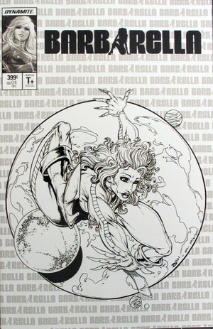 [Barbarella (series 2) #6 (Cover P - Jamie Bigs McFarlane Homage B&W Incentive)]