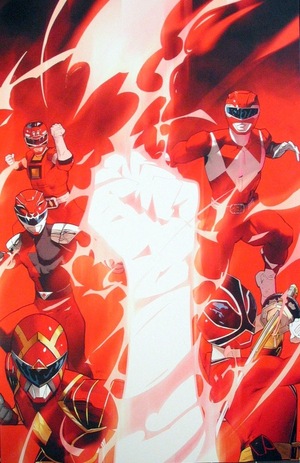 [Power Rangers Universe #1 (variant virgin cover - Dan Mora)]