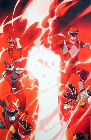 [Power Rangers Universe #1 (variant virgin cover - Dan Mora)]