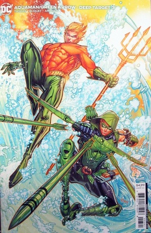 [Aquaman / Green Arrow - Deep Target 3 (variant cardstock cover - Jonboy Meyers)]