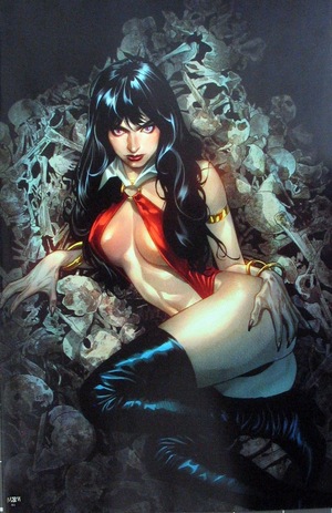 [Vengeance of Vampirella (series 2) #25 (misprint edition, Cover M - Michael Santamaria Virgin Incentive)]