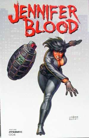 [Jennifer Blood (series 2) #4 (Cover B - Joseph Michael Linsner)]