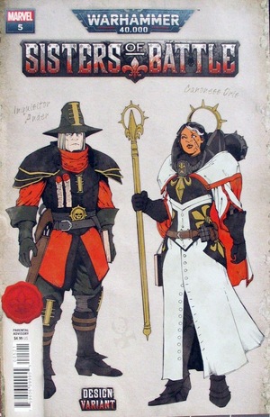 [Warhammer 40,000 - Sisters of Battle No. 5 (variant design cover - Edgar Salazar)]