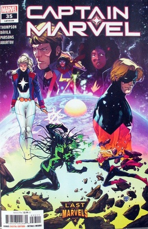 [Captain Marvel (series 11) No. 35 (standard cover - R.B. Silva)]