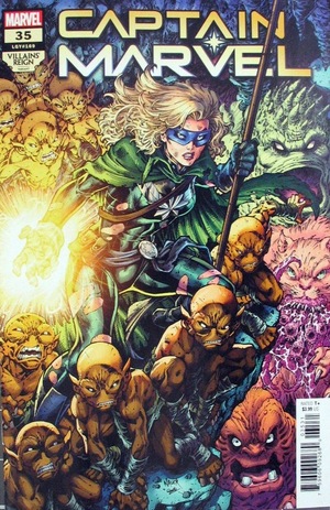 [Captain Marvel (series 11) No. 35 (variant Villains' Reign cover - Todd Nauck)]