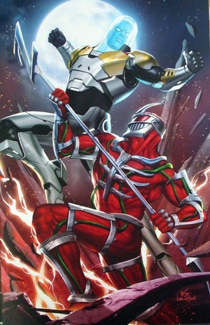 [Mighty Morphin #15 (variant virgin cover - InHyuk Lee)]