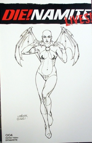 [Die!Namite Lives! #4 (Cover H - Joseph Michael Linsner Sketch Incentive)]