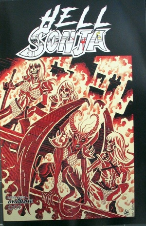 [Hell Sonja #1 (Cover P - Ken Haeser TMNT Homage)]