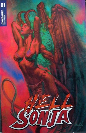 [Hell Sonja #1 (Cover U - Lucio Parrillo Ultraviolet Incentive)]