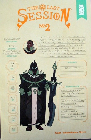 [Last Session #2 (Cover B - character sheet)]