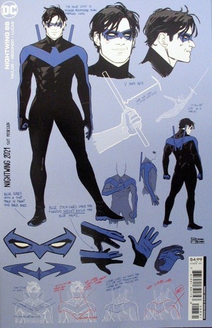 [Nightwing (series 4) 88 (variant cardstock design cover - Bruno Redondo)]
