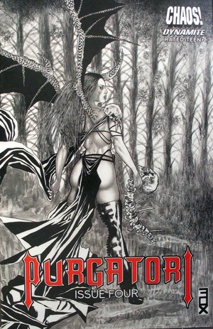 [Purgatori (series 4) #4 (Cover F - Russell Fox B&W Incentive)]