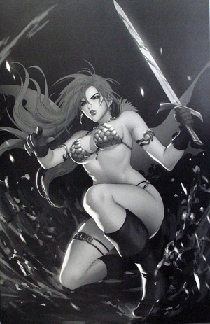 [Red Sonja: Black White Red #6 (Cover M - Leirix Li B&W Virgin Incentive)]