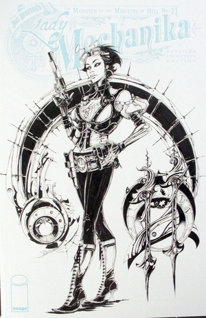 [Lady Mechanika - The Monster of the Ministry of Hell #2 (Cover C - Joe Benitez Retailer Incentive Sketch)]