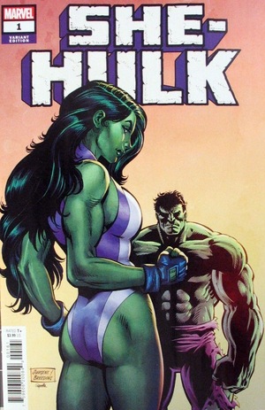 [She-Hulk (series 5) No. 1 (1st printing, variant cover - Dan Jurgens)]