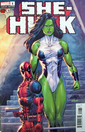 [She-Hulk (series 5) No. 1 (1st printing, variant 30 Years of Deadpool cover - Rob Liefeld)]