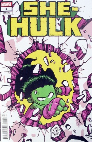 [She-Hulk (series 5) No. 1 (1st printing, variant cover - Skottie Young)]