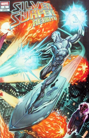 [Silver Surfer - Rebirth No. 1 (1st printing, variant wraparound cover - Claudio Castellini)]