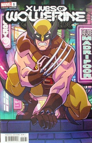 [X Lives of Wolverine No. 1 (1st printing, variant cover - Todd Nauck)]