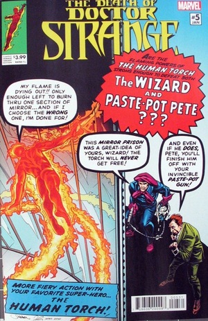 [Death of Doctor Strange No. 5 (variant Classic Homage cover - Stephen Mooney)]