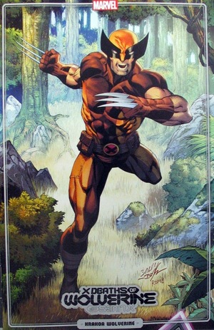 [X Deaths of Wolverine No. 1 (1st printing, variant Trading Card cover - Mark Bagley)]