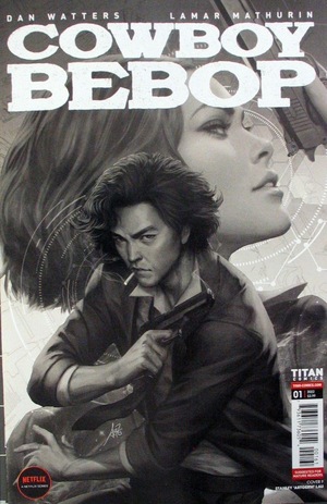 [Cowboy Bebop #1 (Cover F - Artgerm B&W)]