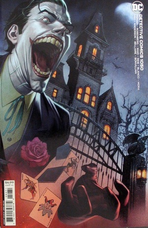 [Detective Comics 1050 (variant cardstock connecting cover, Joker - Jorge Molina)]