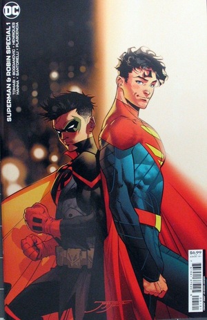 [Superman & Robin Special 1 (variant cardstock cover - Jorge Jimenez)]