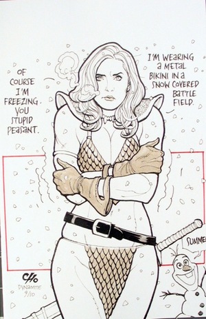 [Invincible Red Sonja #7 (Cover R - Frank Cho Virgin Incentive)]