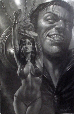 [Vampirella / Dracula - Unholy #2 (Cover O - Lucio Parrillo B&W Virgin Incentive)]