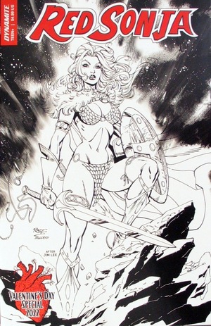 [Red Sonja Valentine's Day Special 2022 (Cover J - John Royle B&W Incentive)]