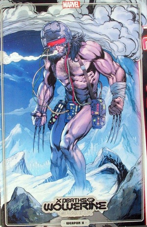 [X Deaths of Wolverine No. 2 (variant Trading Card cover - Mark Bagley)]