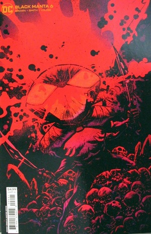 [Black Manta 6 (variant cardstock cover - Sanford Greene)]